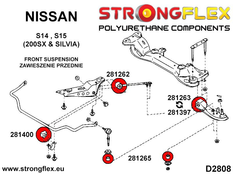 Full Suspensjon Bøssesett