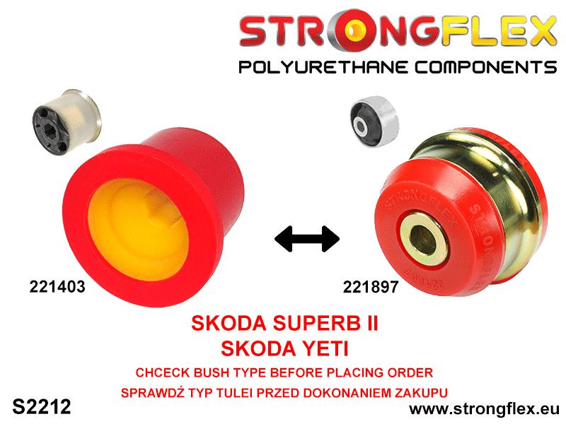 Full Suspensjon Bøssesett SPORT