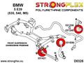 Front NedreLenkearm Mot Kaross Foring 66mm SPORT