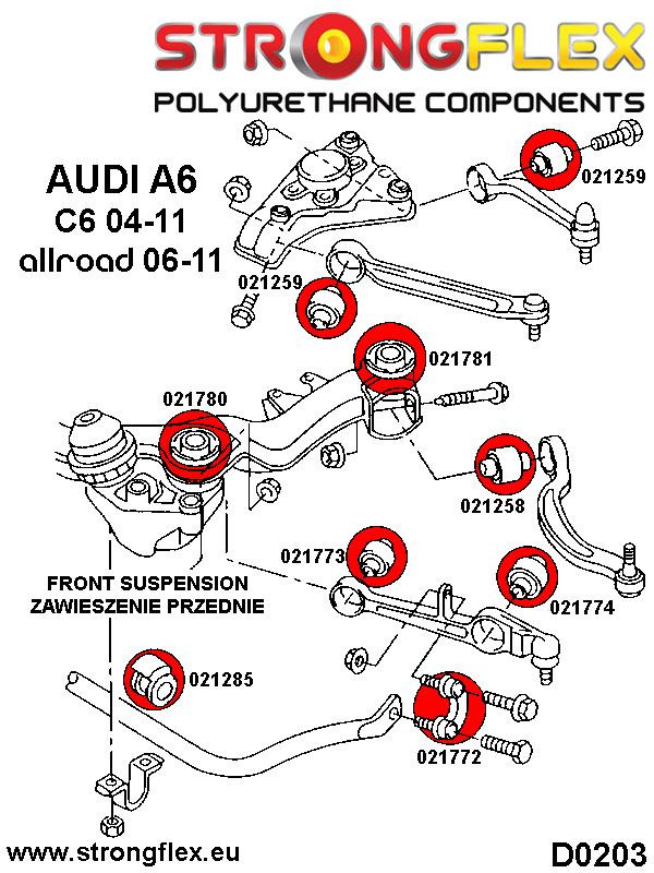 Front Subframe - Front Foring SPORT