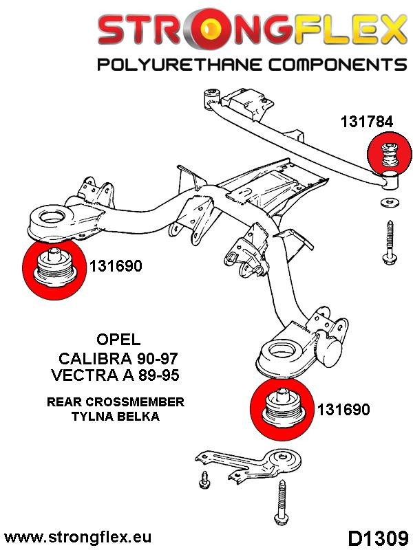 Bak Bærer Ram Diff Foring