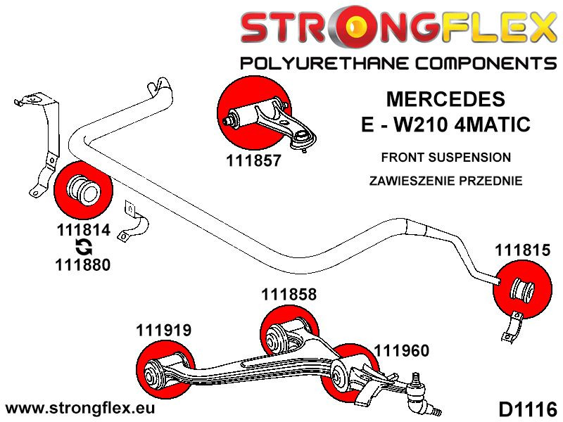 Front NedreLenkearm - Front Foring SPORT