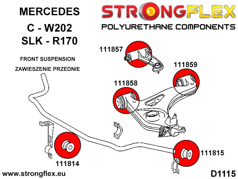 Full Suspensjon Bøssesett SPORT