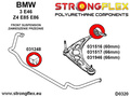 Front NedreLenkearm Foringer - Excentrisk 66mm SPORT