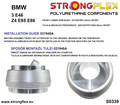 Front NedreLenkearm Foringer - Excentrisk 66mm SPORT