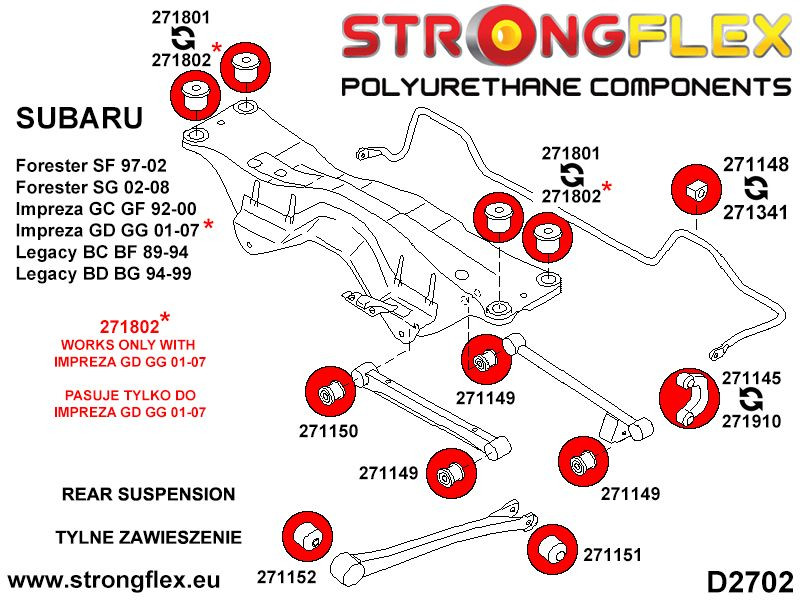 Bak Subframe Foring SPORT
