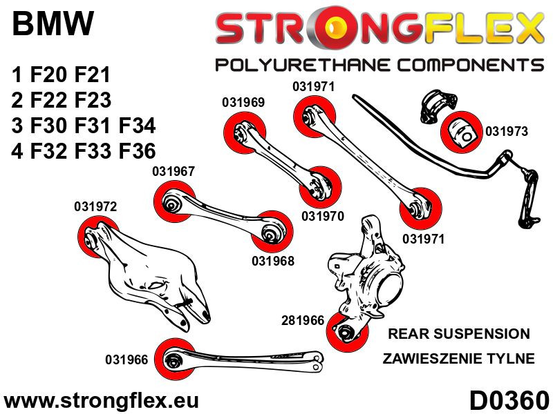 Bak Kontrollarm / Stang Foring SPORT