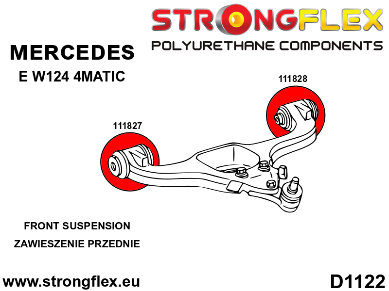 Front NedreLenkearm - Bak Foring SPORT