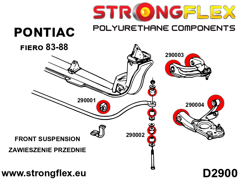 Front NedreLenkearm Foring SPORT