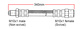 Bremseslange Fram Volvo 240 / 740 / 940 med S60R / V70R 4-stempel bremsekaliper