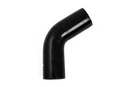 Silikonslange Svart 60 grader 0,25'' (6,5mm)