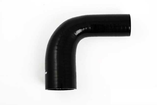 Silikonslange Svart 90 grader 0,625 - 1'' (16-25mm)