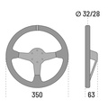 Sparco R345 Ratt i skinn