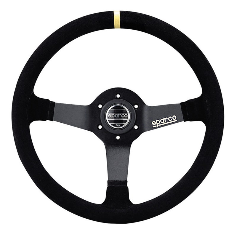 Sparco R345 Ratt Semsket skinn
