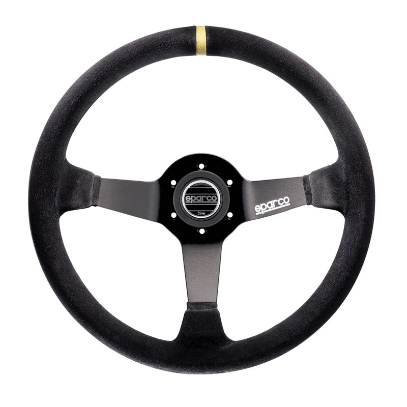 Sparco R325 Ratt Semsket skinn