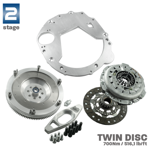 Trinn 2 BMW M50 M52 M54 S50 S52 S54 - BMW M57N HGD JGA - 215 mm / 8,46" (V)