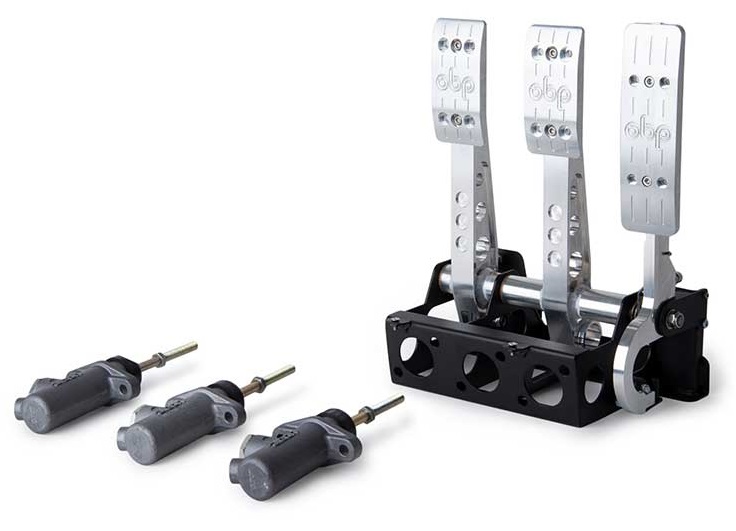 OBP Gulvmontert pedalstativ 3 pedaler Cockpit V2