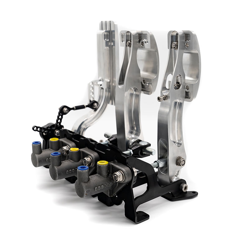 OBP Racing Series Gulvmontert pedalstativ Sølv