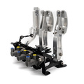 OBP Racing Series Gulvmontert pedalstativ Sølv