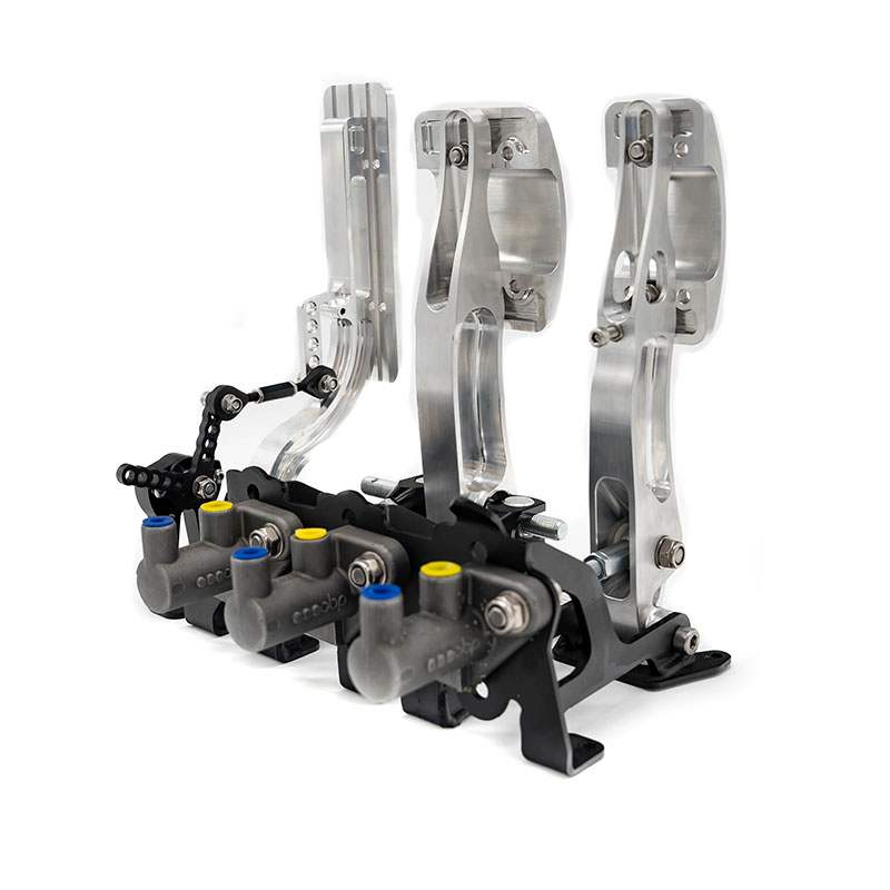 OBP Racing Series Gulvmontert pedalstativ Sølv