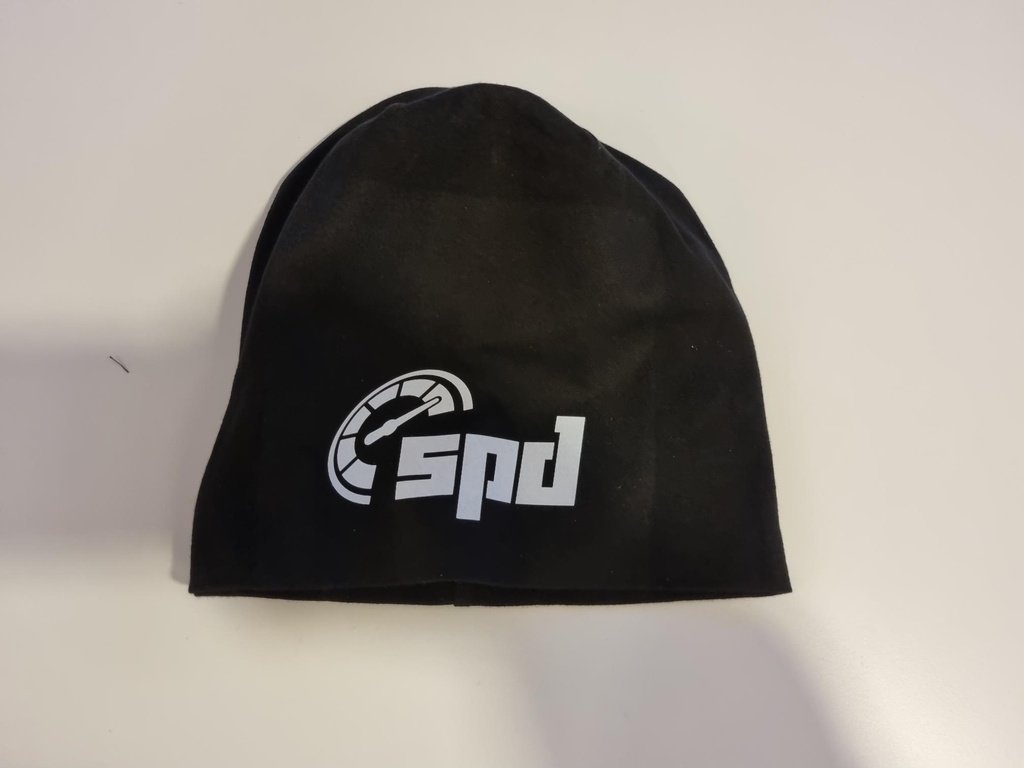 SPD beanie svart-hvit (one-size)