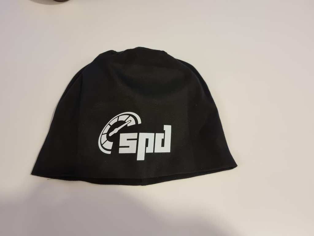 SPD beanie svart-hvit (one-size)