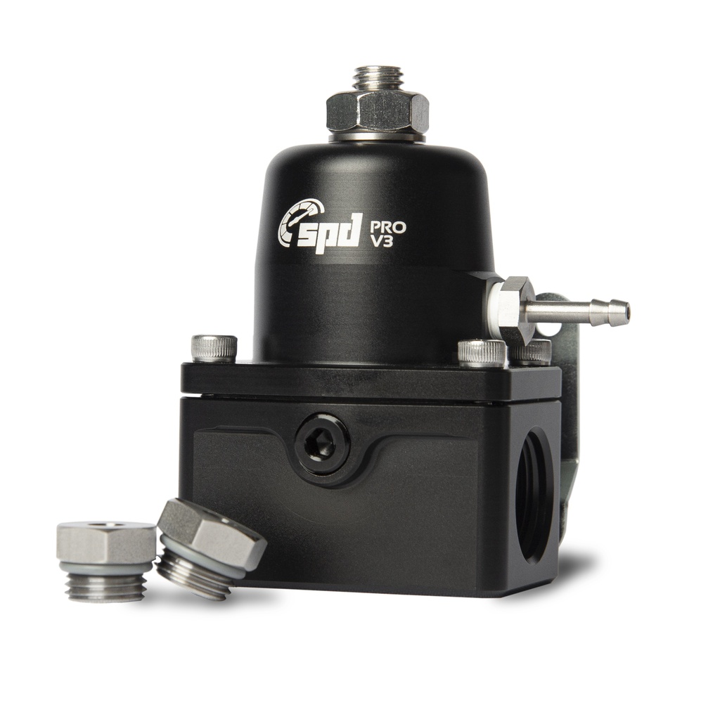 SPD Bensintrykksregulator V3 PRO E85 sort