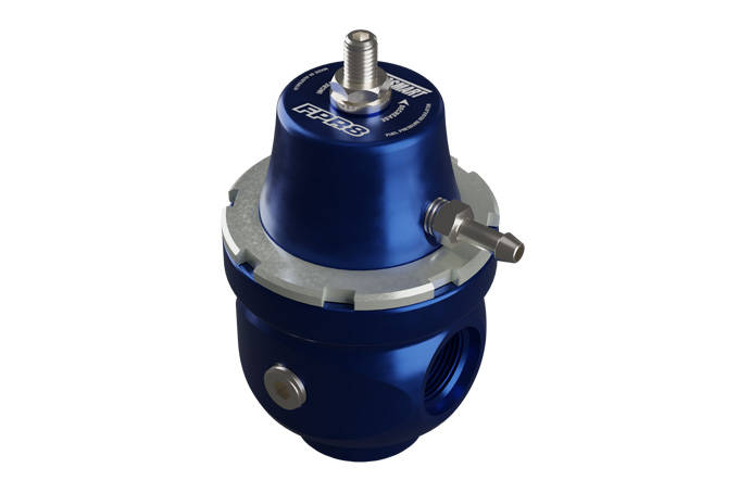 Turbosmart Drivstofftrykkregulator AN8 Blå