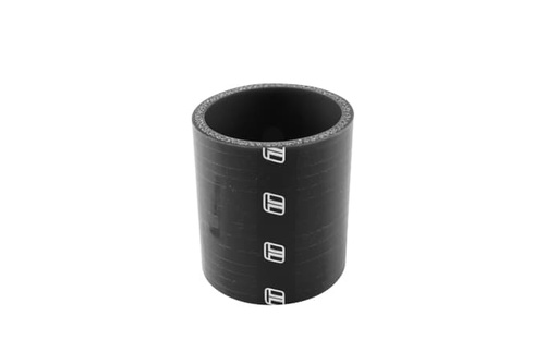 Straight 2.25" x 75mm BLACK