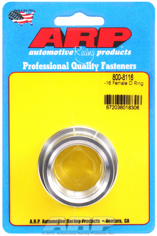 -16 female O ring aluminum weld bung