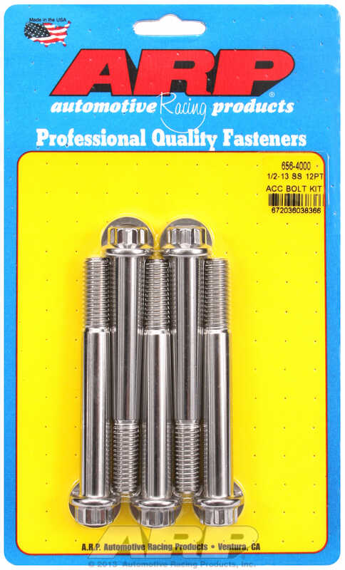 ARP Bolt Kit 1/2-13 x 4.000 SS 12PT