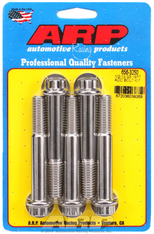 ARP Bolt Kit 1/2-13 x 3.250 SS 12PT