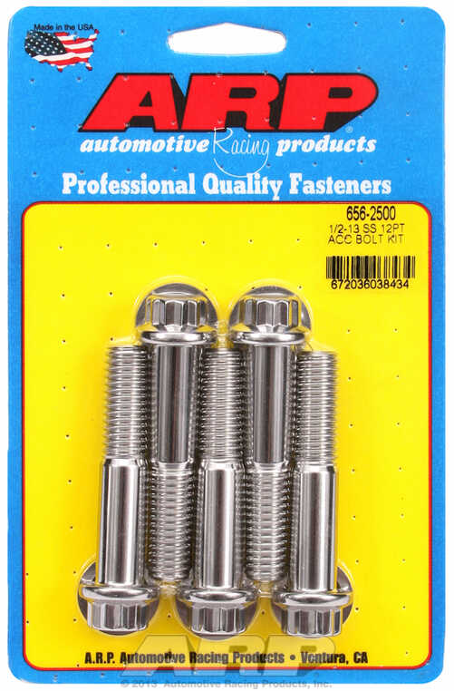 ARP Bolt Kit 1/2-13 x 2.500 SS 12PT