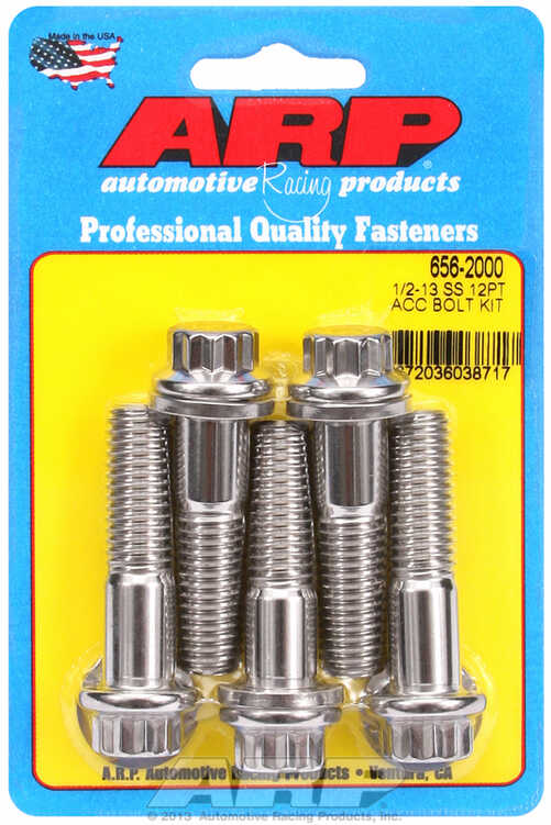ARP Bolt Kit 1/2-13 x 2.000 SS 12PT