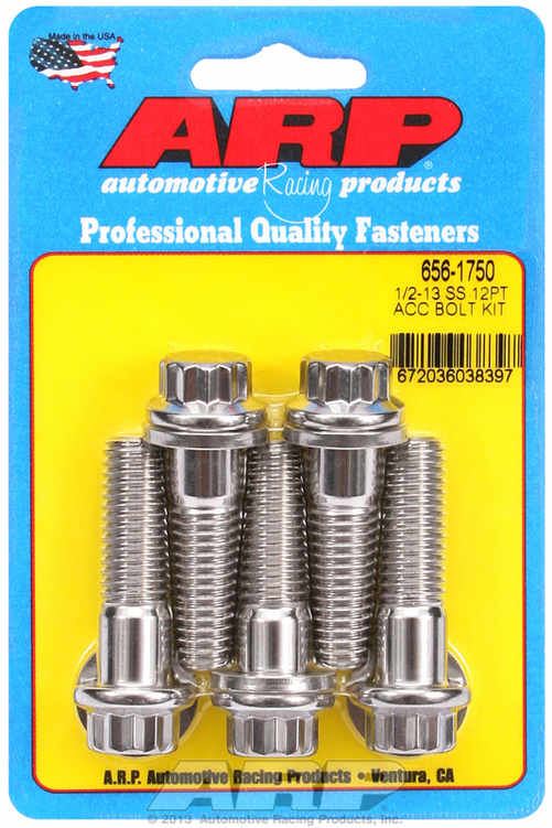 ARP Bolt Kit 1/2-13 x 1.750 SS 12PT