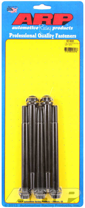 ARP Bolt Kit 1/2-13 x 6.000 Black Oxide 12PT