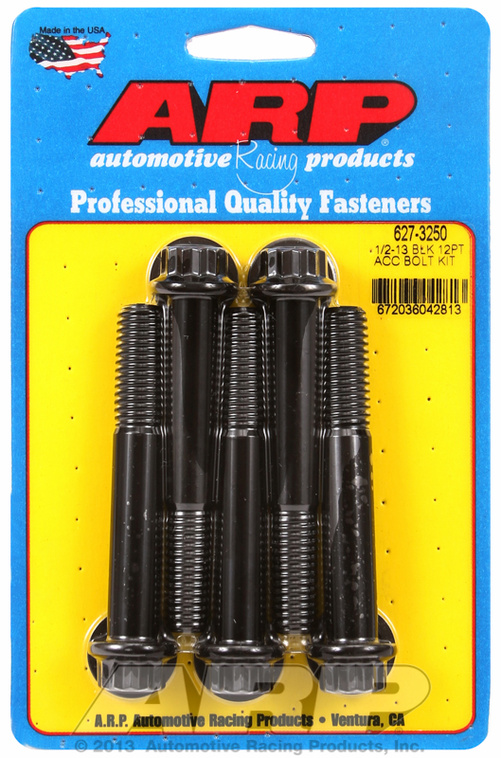 ARP Bolt Kit 1/2-13 x 3.250 Black Oxide 12PT