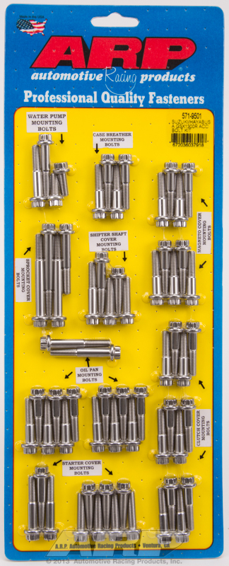 Suzuki GSX1300R HAYABUSA '99-13 Accessory bolt kit
