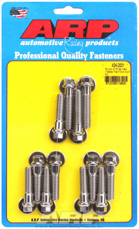 Buick 215 ss hex intake manifold bolt kit