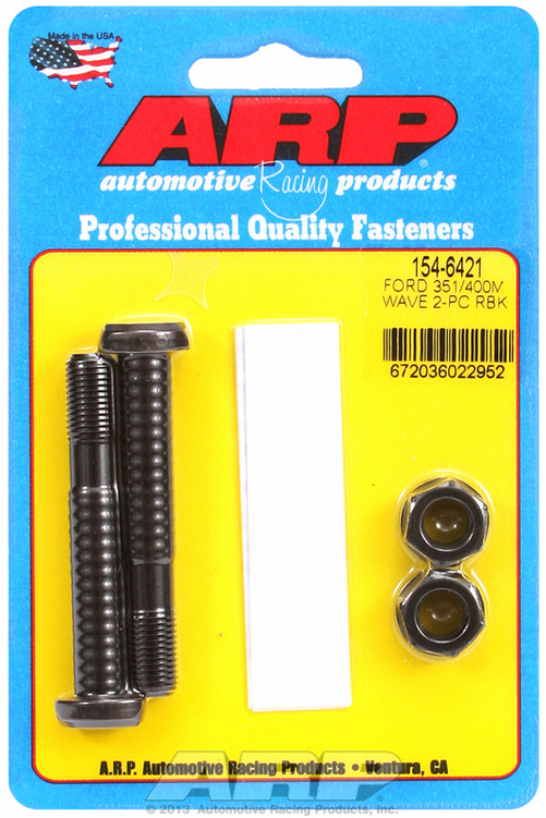 Ford 351-400M wave lock rod bolt kit. 2pk