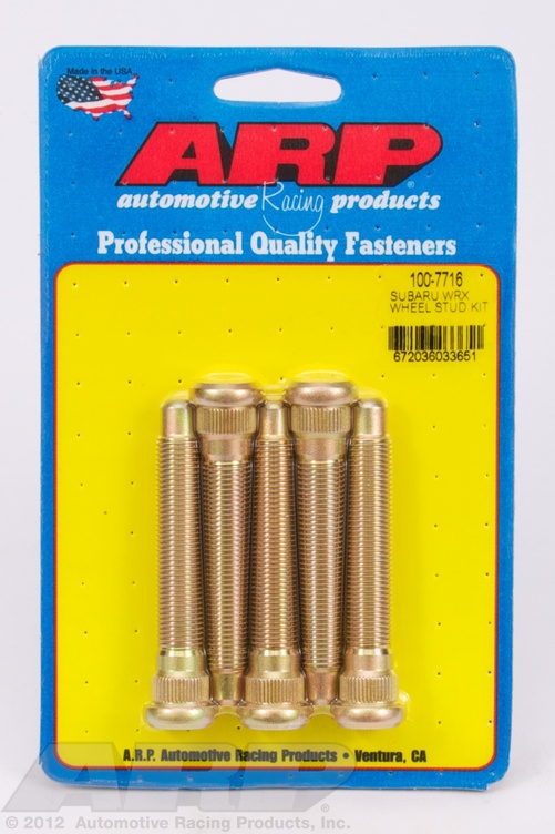 ARP Subaru BRZ/WRX M12 wheel stud kit(76.2mm UHL)
