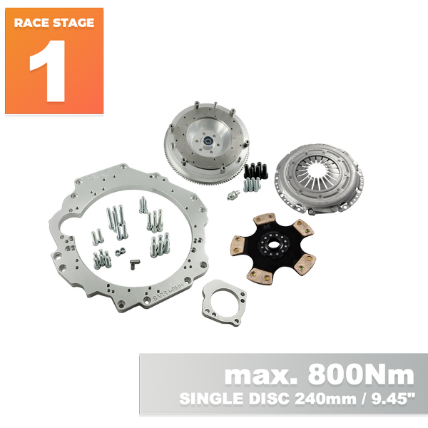 Adapter kit Ford Barra motor - BMW M57 Girkasse