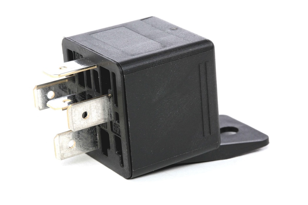 Bosch Relä 12V 30A med brakett og dobbel utgang