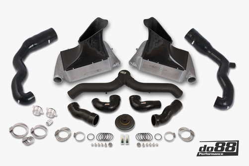 Porsche 911 Turbo (997.1) Intercooler Kit Black Pipe
