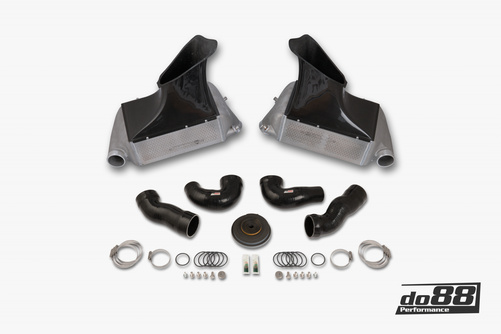 Porsche 911 Turbo (997.1) Intercooler kit MERA för OEM Y-Rör