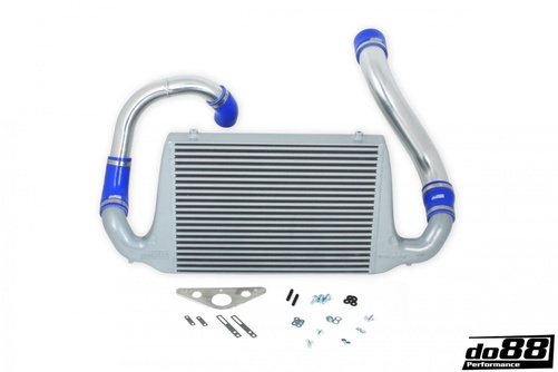 SAAB 900 Turbo 1987-1993 Intercooler Kit Blå slange