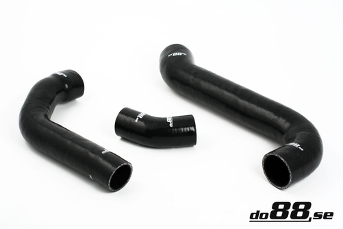 Volvo C30/C70/S40/V50 Turbo 04-13 Tryckslangar Svart