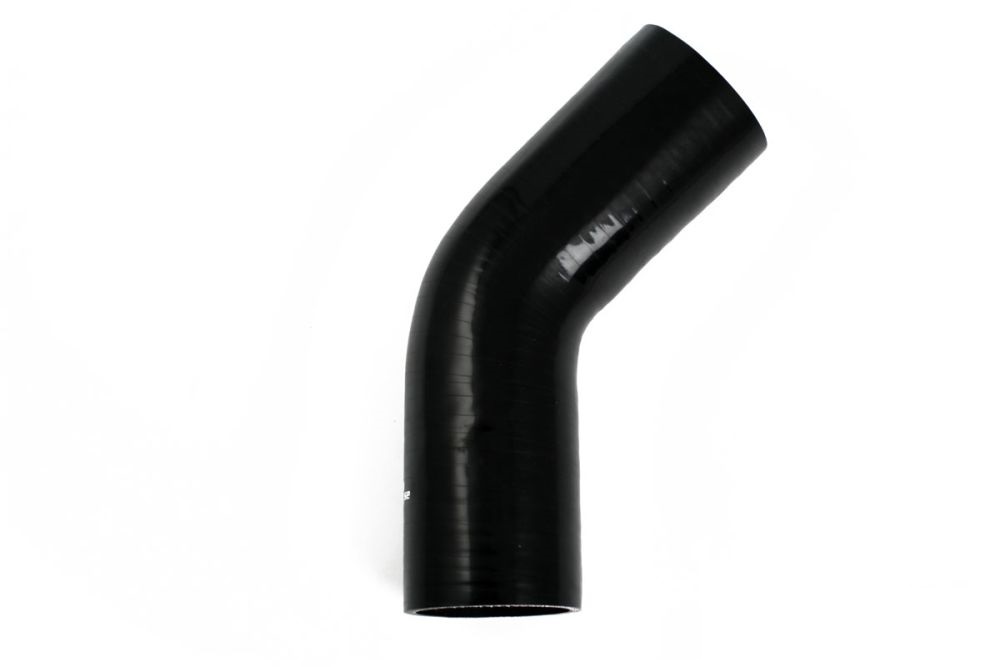 Silikonslange 45 graders 2,5" (63mm)