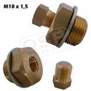Oljeplugg med 1/8NPT uttag M18x1.5