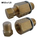 Oljeplugg med 1/8NPT uttag M12x1.25